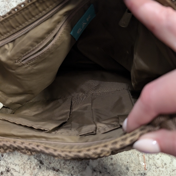 The Sak Woven Shoulder Bag With Braided Strap - Picture 6 of 7